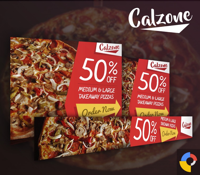 Calzone Restaurant HTML5 Ad Template