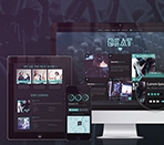 Beat Onepage HTML5 Music & Band Template Thumbnail