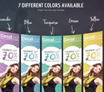 Seven different colors available Thumbnail