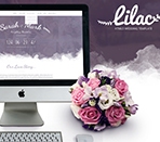 Lilac Responsive Onepage HTML5 Wedding Template Thumbnail