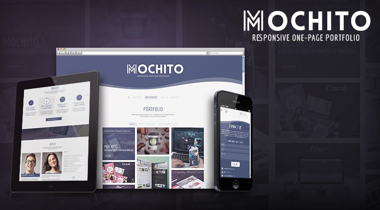 Mochito - Responsive Onepage Portfolio Template