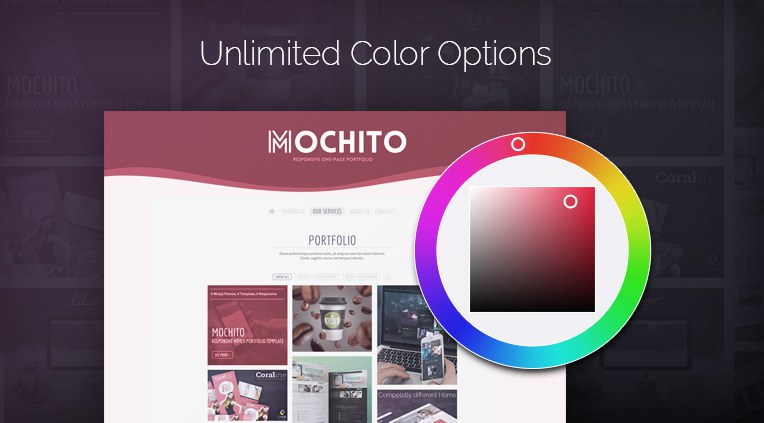 Unlimited color options