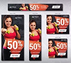 Active – Sport HTML5 Ad Template Thumbnail